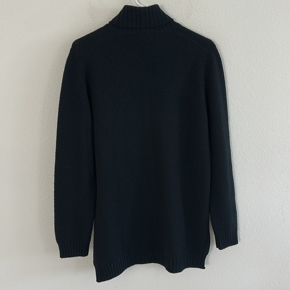Malo 100% Cashmere Turtle Neck Knit Sweater - Picture 5 of 8
